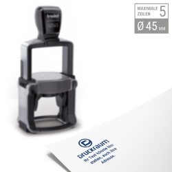 Trodat Professional 52045 | ⌀45mm Professional Textstempel